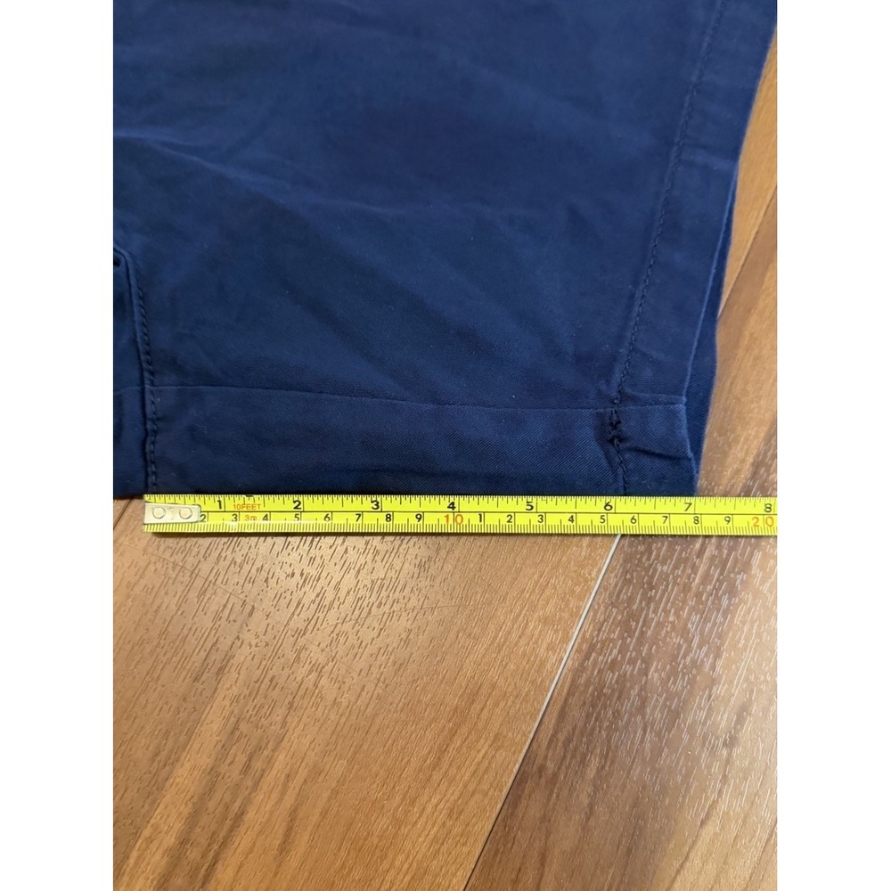 NWT Old Navy Dark Blue Chino Shorts Cotton Stretch 7" In Men's Size 32 Slim Fit - Picture 12 of 13